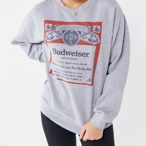 Urban Outfitters Junk Food Budweiser Sweatshirt